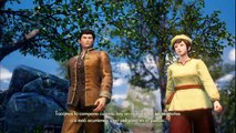 Shenmue 3, gameplay Español 2, Preguntando por los matones por el pueblo con Shenhua