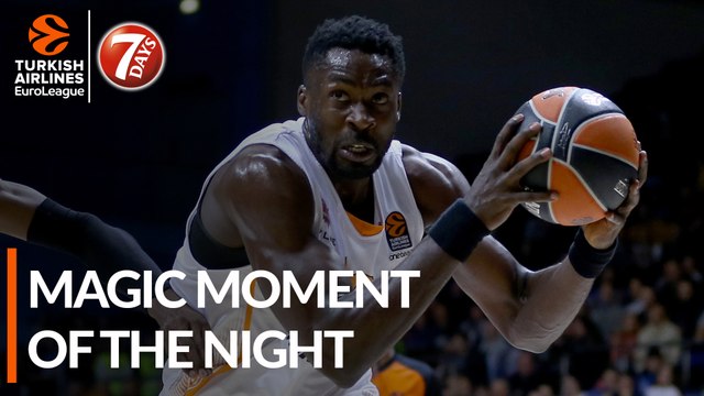 7DAYS Magic Moment of the Night: Michael Eric, KIROLBET Baskonia Vitoria-Gasteiz