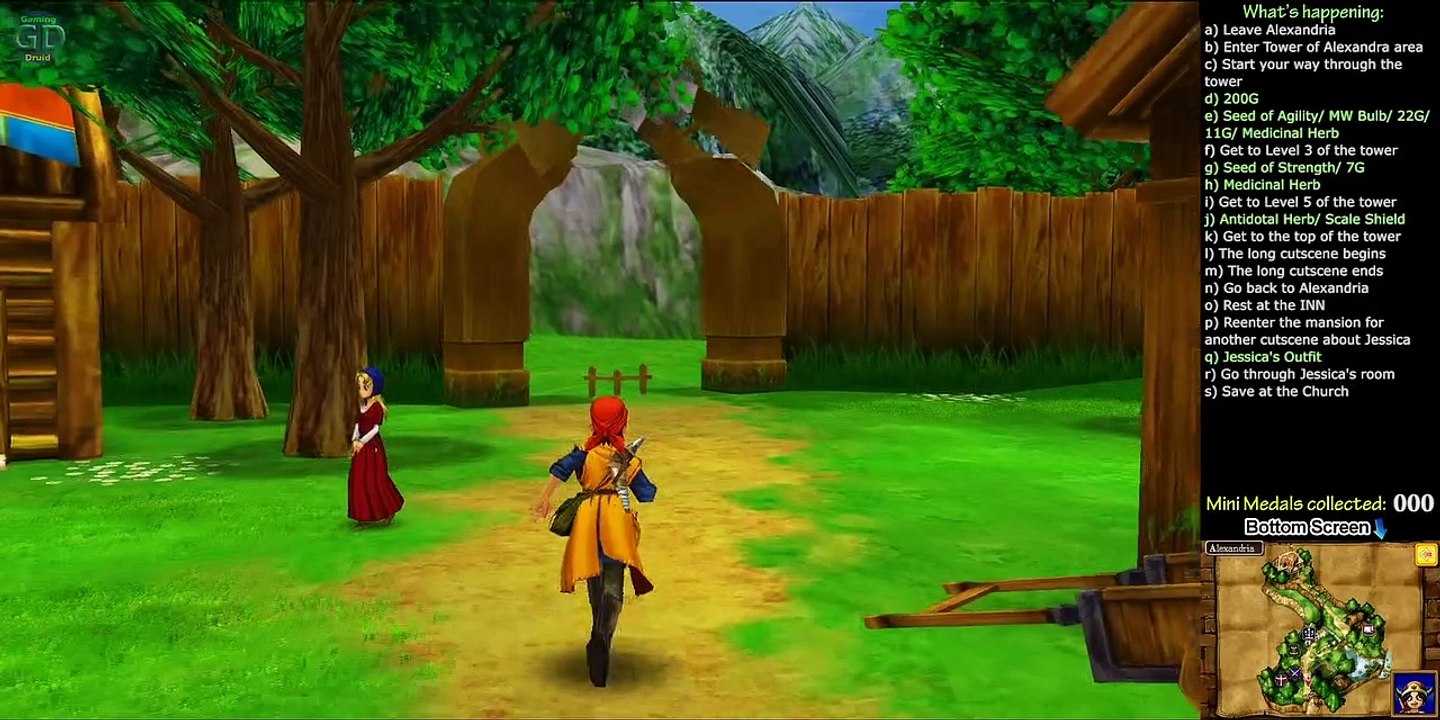 Dragon Quest 8 3DS: #07: Tower of Alexandra