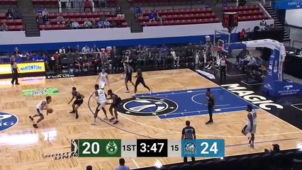 BJ Johnson rises up and throws it down