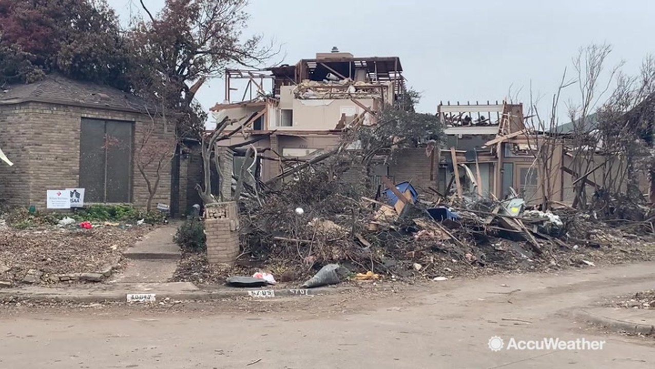 Tornado damage still lingers
