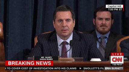 Impeachment inquiry hearing bursts into laughter after Schiff burns Devin Nunes
