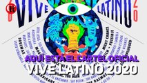 Aquí está el cartel oficial del Vive Latino 2020