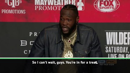 Wilder claims he only needs 'two good seconds' to beat Ortiz