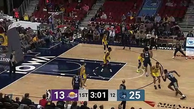 Jordan Murphy Posts 11 points & 10 rebounds vs. South Bay Lakers