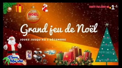 Jouez au grand jeu de noël Polynésie la 1ère  : La gagnante n°2 - Tirage au sort du 20 novembre :