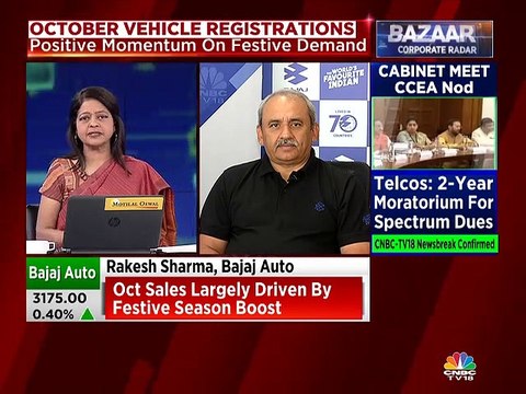 Rakesh Sharma of Bajaj Auto on auto demand