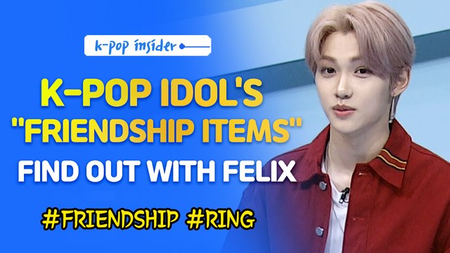 [Pops in Seoul] K-pop idols' Friendship items! (feat. Felix)