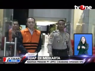 KPK Tahan Tersangka Suap Meikarta Bartholomeus Toto