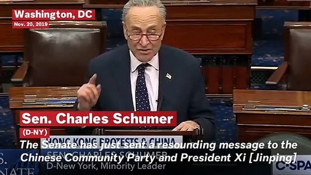 Senate Unanimously Passes Hong Kong Rights And Democracy Bill