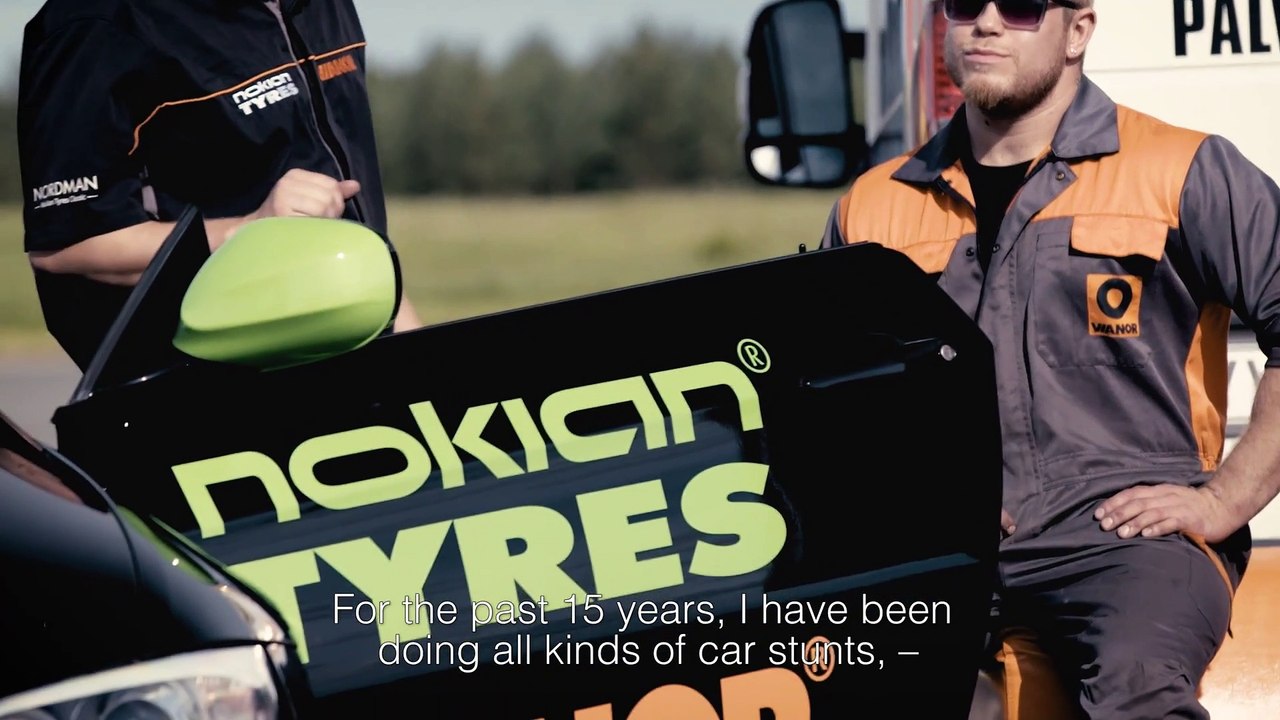 Nokian Tyres, Making of the fastest side wheelie in a car