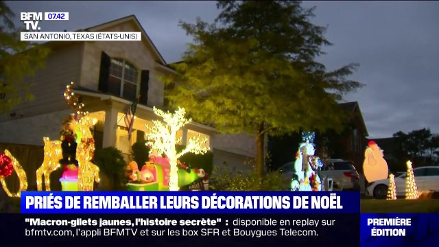 Au Texas, une famille a été priée de retirer ses décos de Noël... installées trop en avance