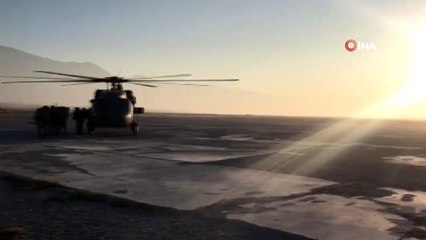 Erzincan'da terör operasyonu: 11 ayrı noktada sığınak ve mağaralar imha edildi