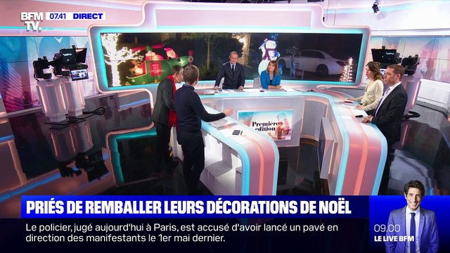 Priés de remballer leurs décorations de Noël - 21/11