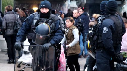 Grenoble : évacuation du camp de migrants près de la gare