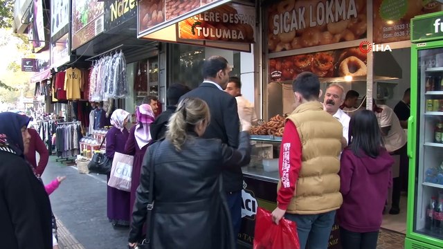 Bu tatlı için sıraya giriyorlar