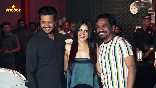 Riteish Deshmukh & Genelia D'souza SPOTTED at Arpita Khan And Aayush Sharma Wedding Anniversary