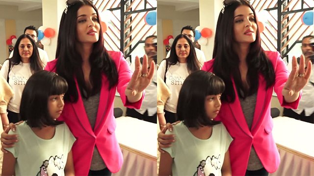 Aishwarya Rai Bachchan gets angry reaction to media for clicking Aaradhya Bachchan | FilmiBeat