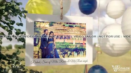Save the Date Wedding Invitation Video 2019 | Lantern Theme Sunny Day Wedding Invite VTSD052