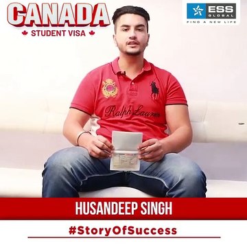 Not only Husandeep Singh but Thousands of students Dreams Came true at ESS GLOBAL.