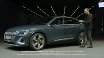 Design highlights of the Audi e-tron Sportback