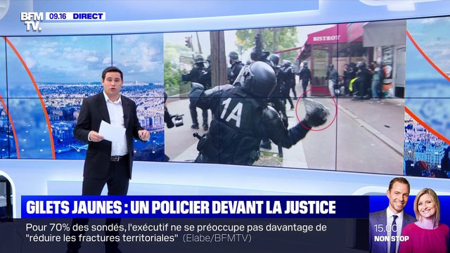 Gilets jaunes : un policier devant la justice - 21/11