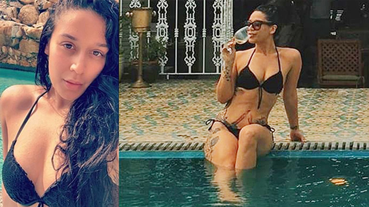 ब्लैक बिकिनी में टाइगर श्रॉफ की बहन कृष्णा श्रॉफ ने फ़्लॉंट की अपनी बॉडी | Boldsky