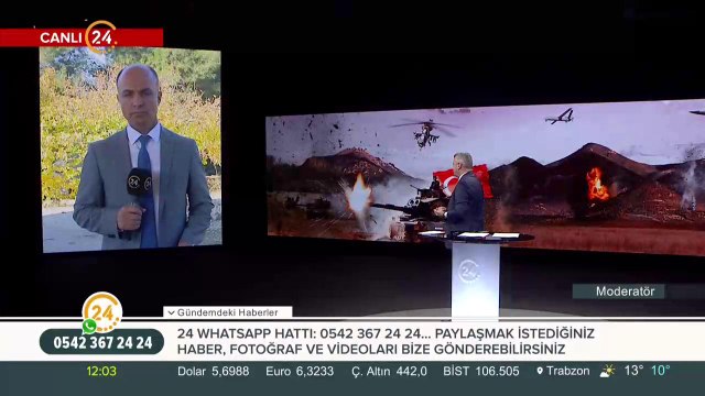 Irak'ın kuzeyine hava harekatı...