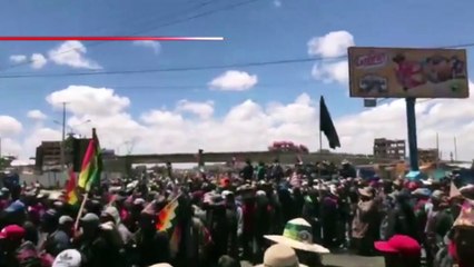 Dolor y rabia en Bolivia por la muerte de ocho personas en Senkata