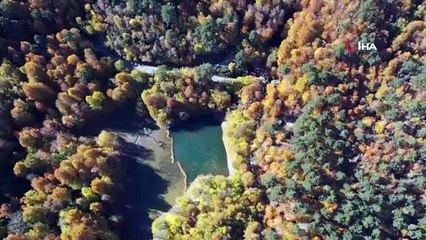 Yedigöller’de sonbahar şöleni