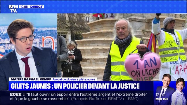Gilets jaunes : un policier devant la justice (2) - 21/11