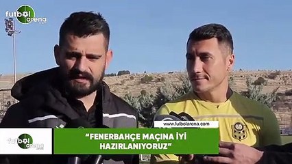 Adis Jahovic: "Fenerbahçe maçına iyi hazırlanıyoruz"