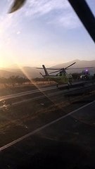 Enzo Coppa Astorga rescate en la ruta 5 Norte