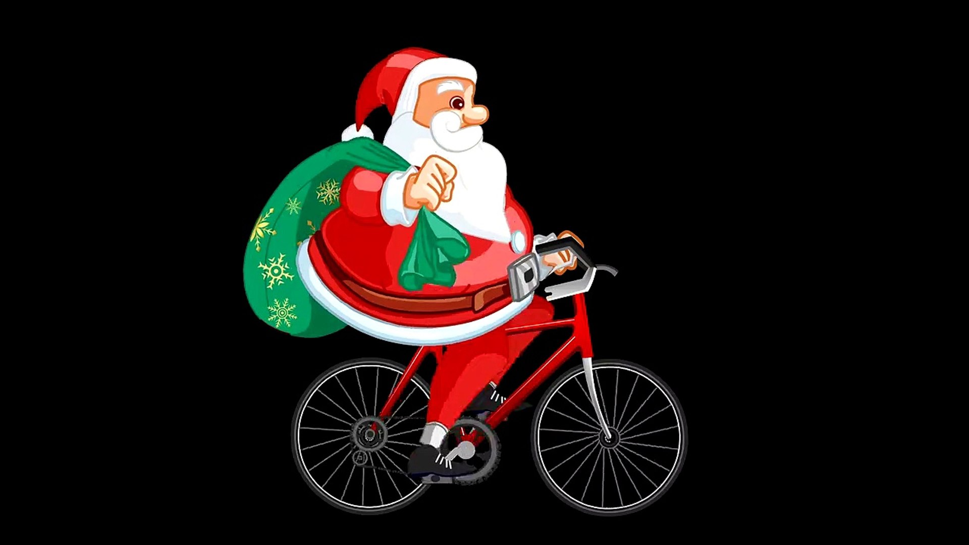 Le père noël descend en vélo - Vidéo Dailymotion