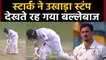 Mitchell Starc uproots Yasir Shah's stump with a clean Yorker,  missed Hat-trick chance| वनइंडिया