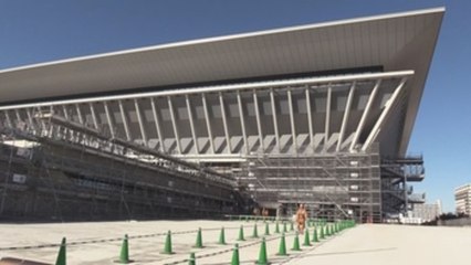 Tokio muestra sus casi terminadas sedes acuática y de voleibol