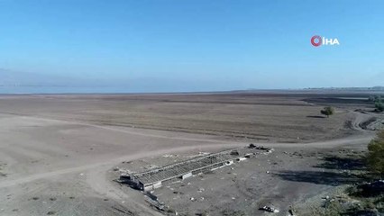 Murat Nehri'nde su çekildi, 6 ay önceki görüntüden eser kalmadı