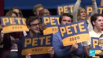 Pete Buttigieg, the centrist democratic candidate winning voter appeal