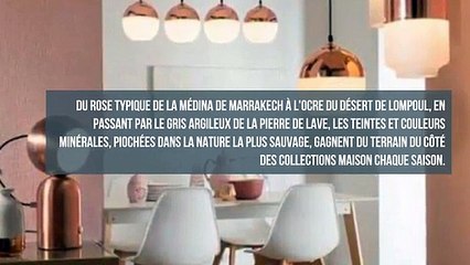 Teintes minérales : une vague de chaleur souffle sur la déco