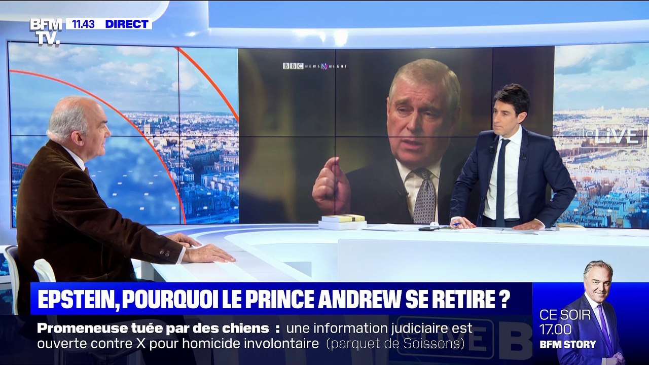 Epstein, pourquoi le prince Andrew se retire ? - 21/11