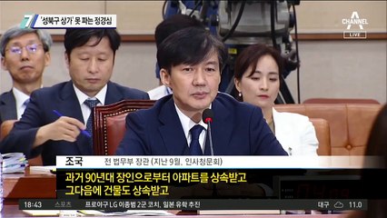 ‘성북구 상가’ 못 파는 정경심