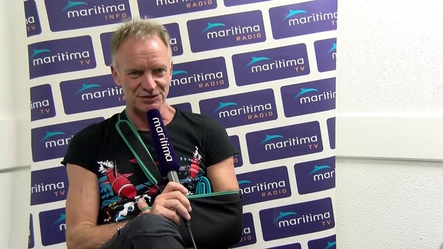 Interview Sting pour Maritima - extrait