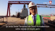 En büyük savaş gemisi TCG Anadolu 2020 sonunda sularda olacak