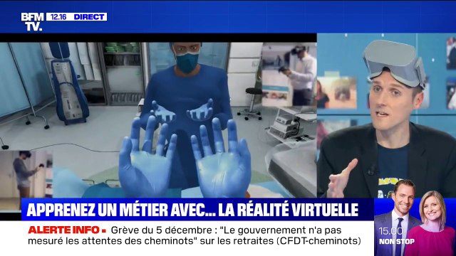 Apprendre à manier un tractopelle ou à opérer une tumeur au cerveau : des casques de réalité virtuelle pour se former aux métiers