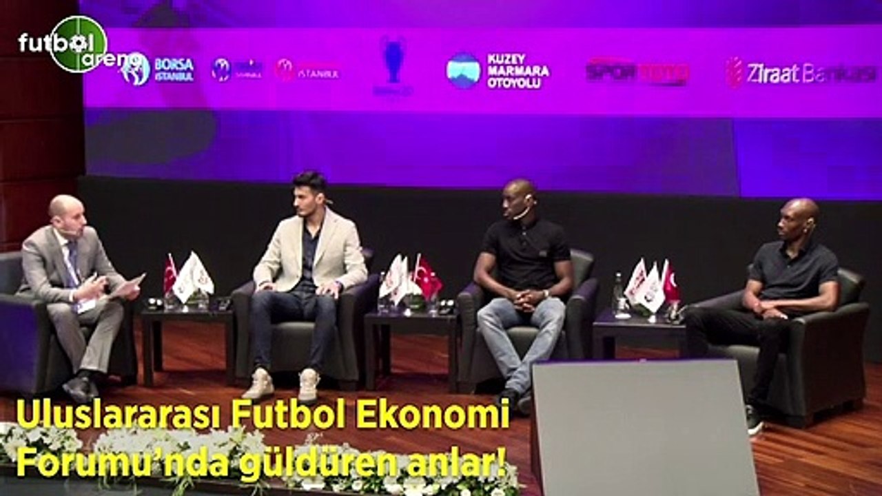 Uluslaraası Futbol Ekonomi Forumu'nda güldüren anlar anlar