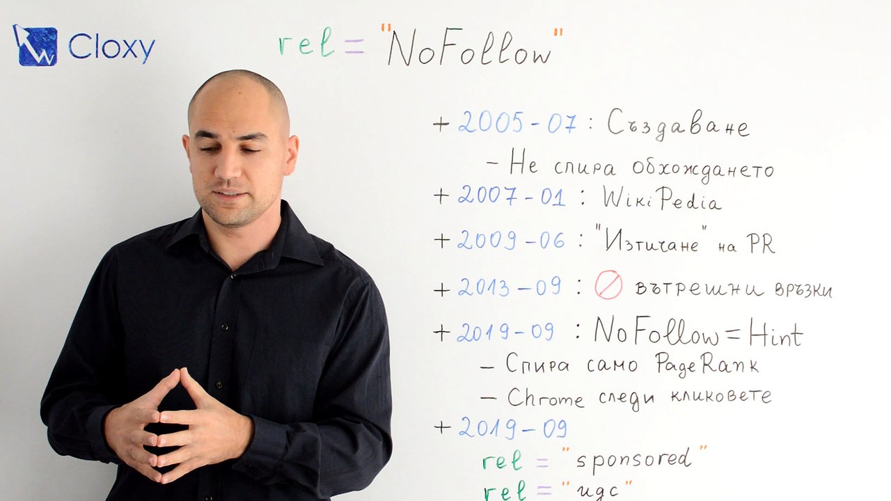 rel="NoFollow" атрибут/релация на връзките