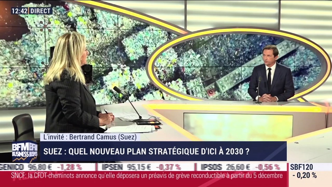 Bertrand Camus (Suez) : Le nouveau plan stratégique jusqu'en 2030 - 21/11