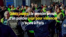 Gilets jaunes : le premier procès d'un policier jugé pour violences s'ouvre à Paris