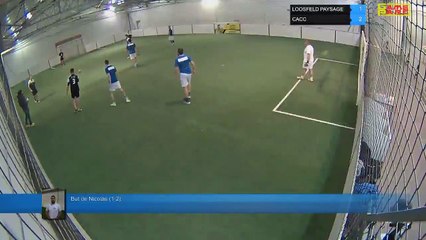 But de Nicolas (1-2) - LOOSFELD PAYSAGE Vs CACC - 19/11/19 21:00 - LIGUE 4 - Poitiers Game Parc
