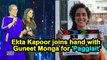 Ekta Kapoor joins hand with Guneet Monga for 'Pagglait'